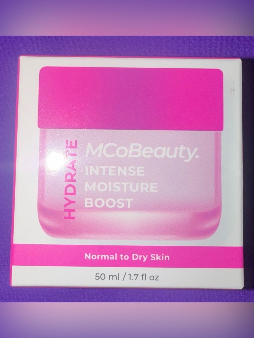MCoBeauty Intense Moisture Boost Cream — Pink